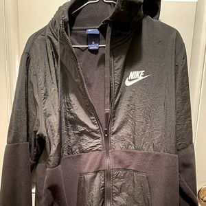Mens Black NIKE Fleece Medium
